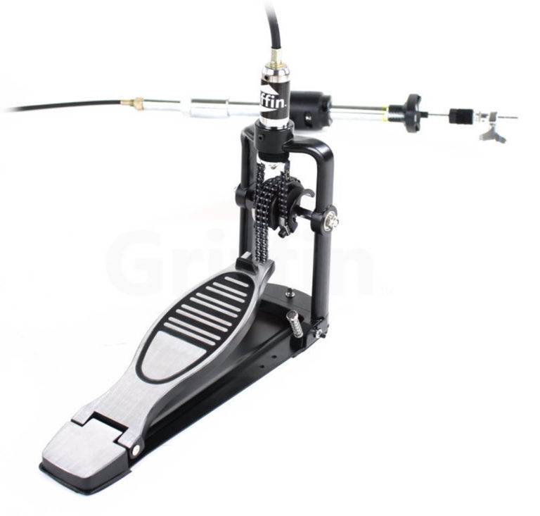 Remote Hi Hat Stand with Foot Pedal by Griffin Premium Drummers