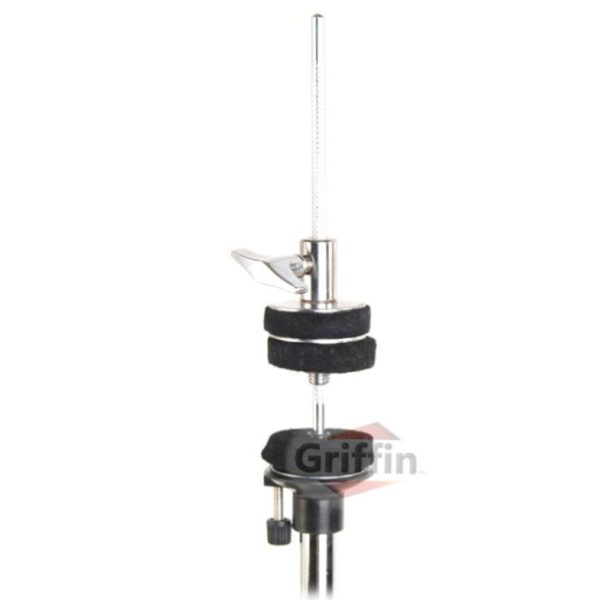 Deluxe-Hi-Hat-Stand-by-Griffin-Hi-Hat-Cymbal-Pedal-With-Drum-Key-HiHat-Mount-with-Double-Braced-Hardware-Accessory-S-B005TY7CA8-3