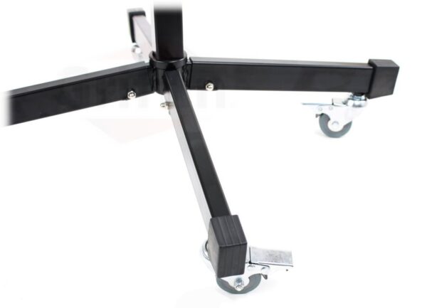 Mobile-Studio-Mixer-Stand-DJ-Cart-by-Griffin-Rolling-Standing-Rack-On-Casters-with-Adjustable-HeightPortable-Turntabl-B004THB824-4