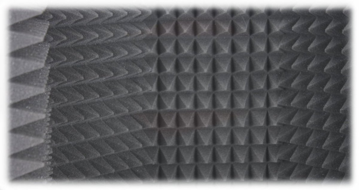 Studio Microphone Soundproofing Acoustic Foam Panel by GRIFFIN Soundproof  Filter Sound Diffusion Mic Booth Shield Isolation Diffus（並行輸入品）  レコーディング、PA機材